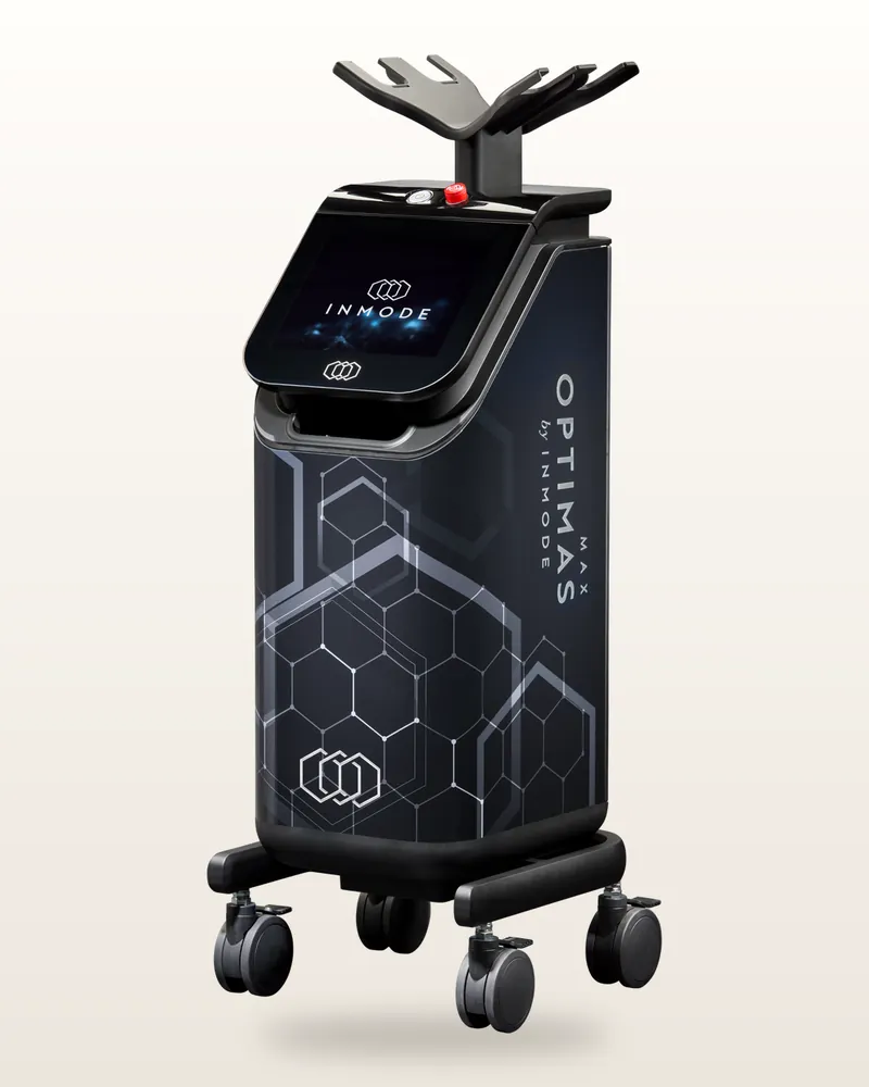 Plataforma Optimas MAX de InMode, equipo con el que se aplica Forma Plus en rostro y cuerpo