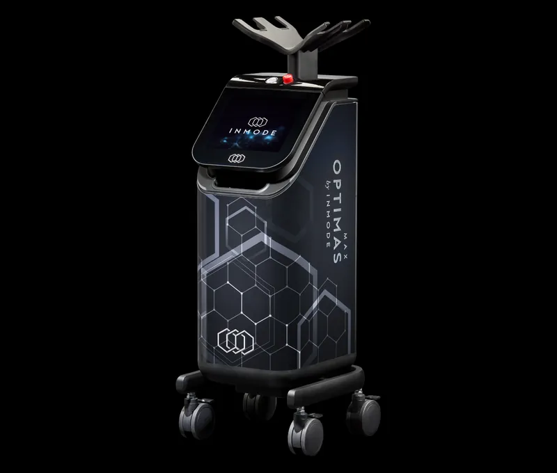 Plataforma Optimas de InMode con la que se aplica Morpheus8, radiofrecuencia fraccionada con microagujas